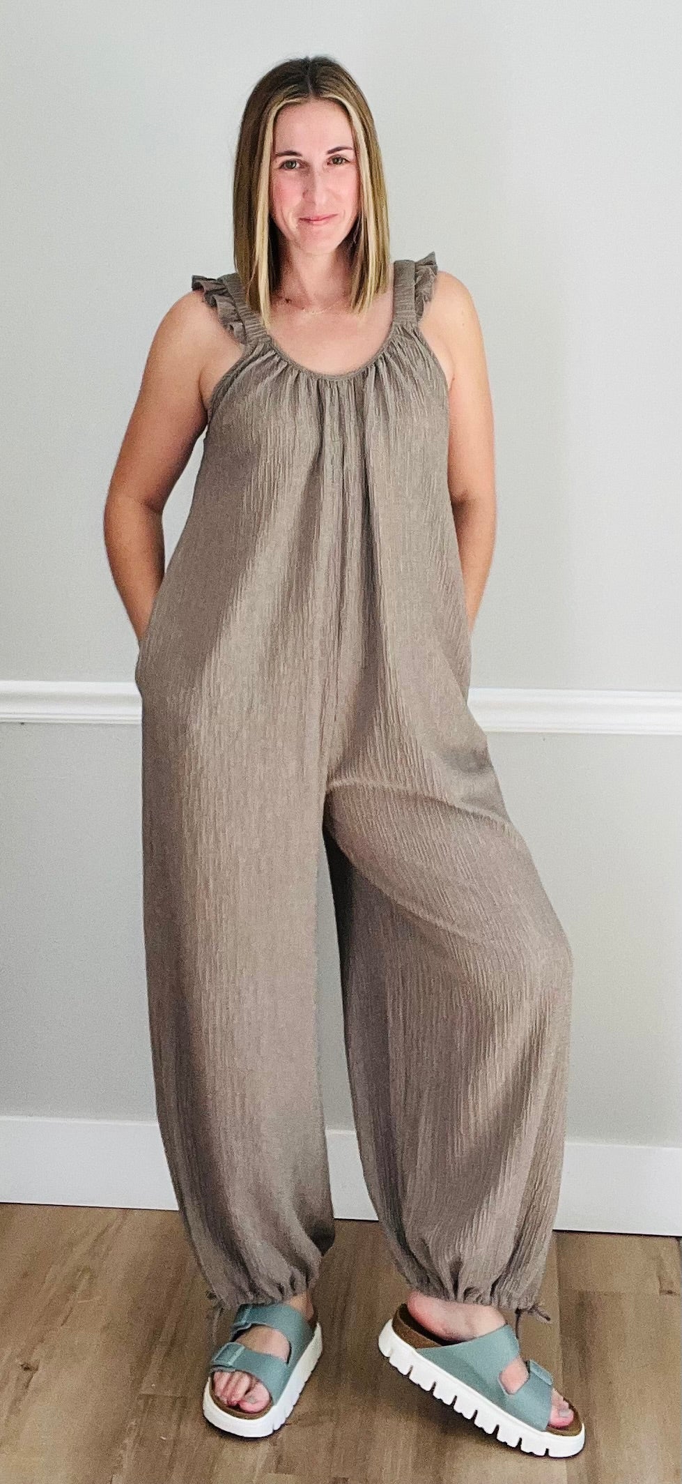 Jumpsuit - Stone