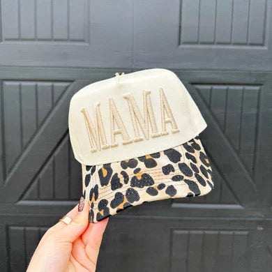 MAMA leopard hat