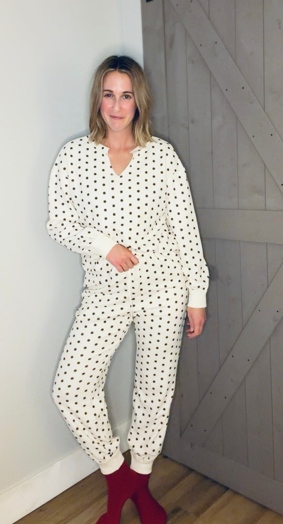 Yuletide Dot Lounge Set