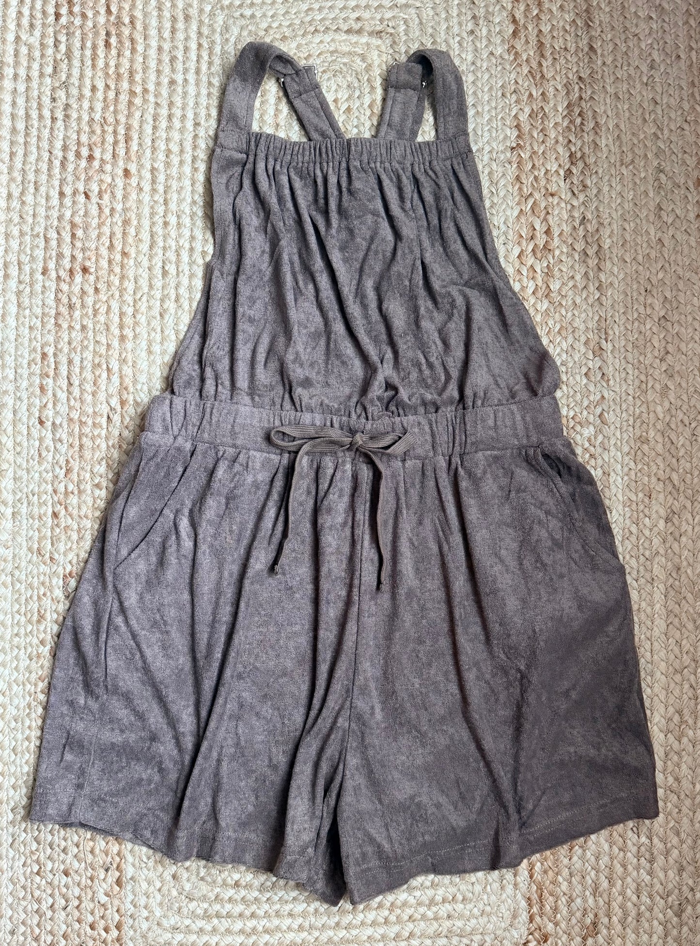 Terry Towel Knit Romper