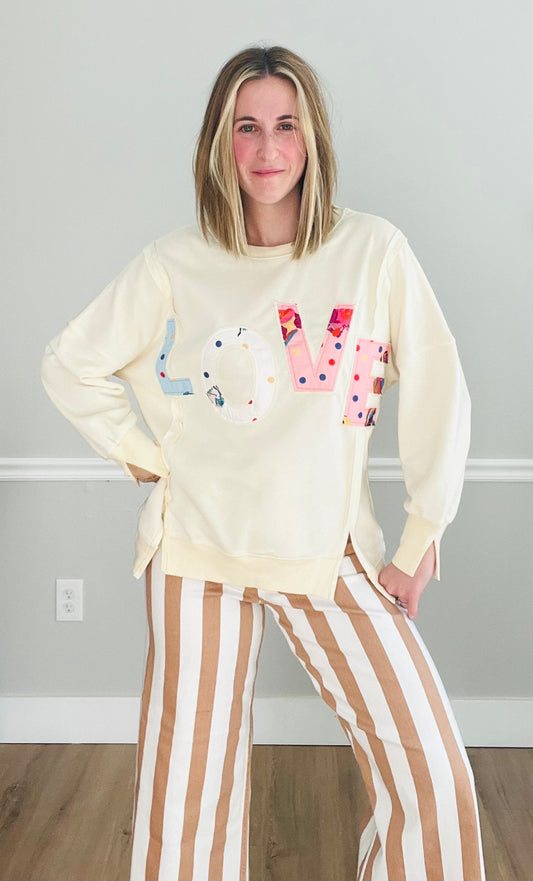L.O.V.E Oversized Sweatshirt