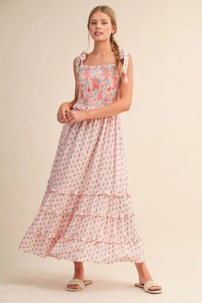High Society Floral Dress