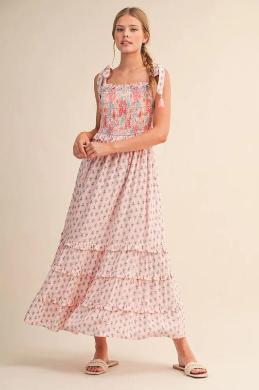 High Society Floral Dress