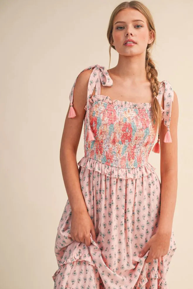 High Society Floral Dress